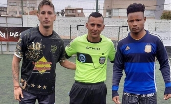 Imagen de la nota: Le pegó una salvaje patada a un árbitro en un torneo amateur: lo encontraron muerto