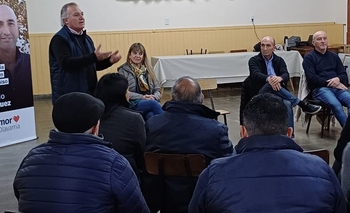 Eduardo Rodríguez en Hinojo:  Imagen de la nota: Eduardo Rodríguez en Hinojo:
