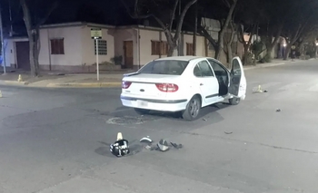 Imagen de la nota: Choque fatal en Mendoza: murió un motociclista de tan solo 20 años