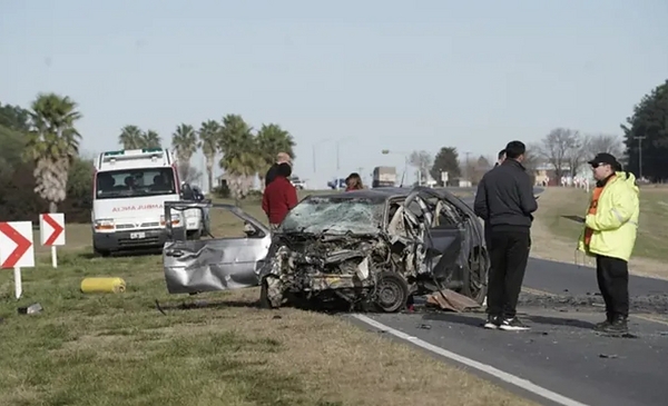 Choque fatal en Rosario: tres muertos y un herido sobre la Ruta ...