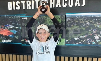 Agustina Tarántola se consagró campeona en Buenos Aires Imagen de la nota: Agustina Tarántola se consagró campeona en Buenos Aires