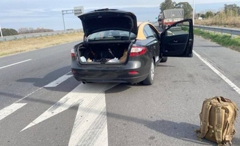 Imagen de la nota: Golpe narco en Junín: un taxista fue sorprendido con 26 kilos de cocaína en plena ruta 7