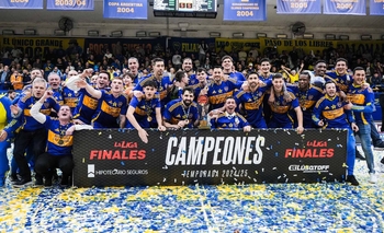 Liga Nacional: Boca Juniors, bicampeón Imagen de la nota: Liga Nacional: Boca Juniors, bicampeón