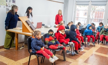 Imagen de la nota: El Archivo Histórico Municipal recibió la visita del Jardín Niño Feliz