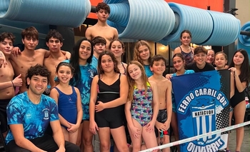 Imagen de la nota: Natación: el “Carbonero” se subió al podio en Tandil