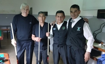 Imagen de la nota: Billar 5 quillas: olavarrienses fueron finalistas en Bolívar