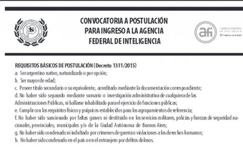 Imagen de la nota: La UNICEN convoca a inscribirse para ser espía