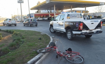 Imagen de la nota: Ciclista atropellado por una camioneta