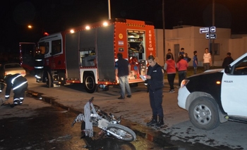 Imagen de la nota: Las imágenes del impactante choque