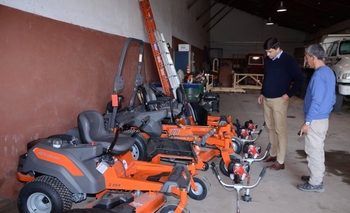 Imagen de la nota: Espacios Verdes: Nuevos equipos