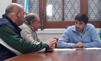 Galli recibió al Sindicato de Choferes de Camiones Imagen de la nota: Galli recibió al Sindicato de Choferes de Camiones