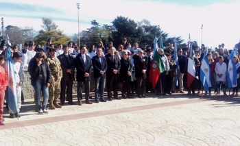 Imagen de la nota: Acto por el aniversario de muerte de San Martín