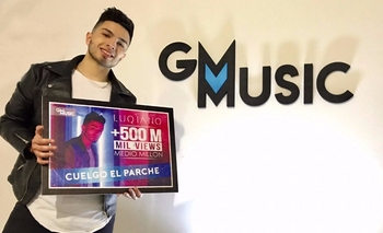 Músico olavarriense llegó al medio millón en YouTube Imagen de la nota: Músico olavarriense llegó al medio millón en YouTube