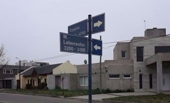 Sentido único en calle Lebensohn Imagen de la nota: Sentido único en calle Lebensohn
