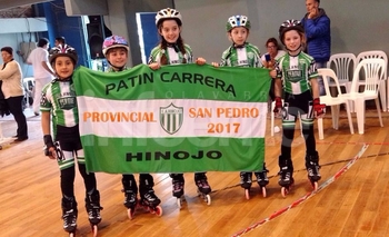 Imagen de la nota: El patín carrera de Hinojo presente en San Pedro