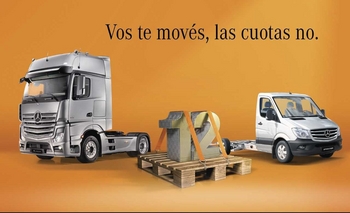 Imagen de la nota: Bari Mercedes-Benz: 12 cuotas fijas para Sprinter y camiones
