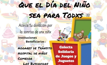 Colecta de juguetes para los más chicos Imagen de la nota: Colecta de juguetes para los más chicos