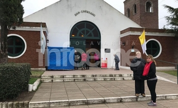 Imagen de la nota: Fieles piden por trabajo a San Cayetano