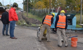 Finalizaron red de agua corriente en barrio Lourdes Imagen de la nota: Finalizaron red de agua corriente en barrio Lourdes