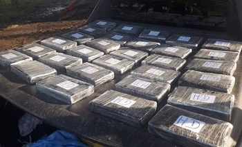 Incautaron más de 350 kilos de droga en Las Flores  Imagen de la nota:  Incautaron más de 350 kilos de droga en Las Flores