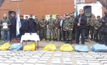 Creen que la droga incautada vale más de $300 millones   Imagen de la nota: Creen que la droga incautada vale más de $300 millones