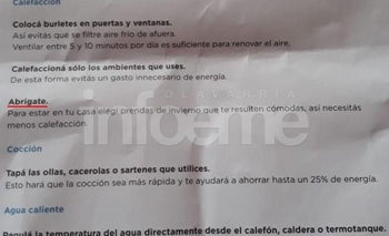 Imagen de la nota: Insólito: el Gobierno recomienda abrigarse 