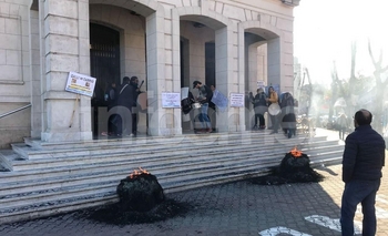 Imagen de la nota: Videos: los momentos de mayor tirantez en la carpa