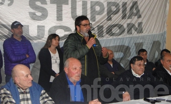 Imagen de la nota: Stuppia: “No podemos recibir esta miseria”