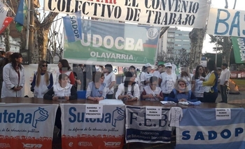 Imagen de la nota: Paro docente: hubo un acatamiento del 97%