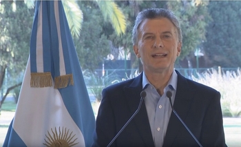 Imagen de la nota: Macri: “Acordamos con el FMI adelantar los fondos necesarios”