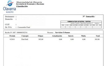 Imagen de la nota: La Tasa de Servicios Urbanos tendrá un nuevo diseño 