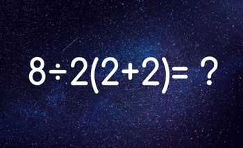 Imagen de la nota: Viral: La operación matemática que divide opiniones