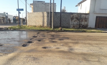 Barrio Belgrano: “se ha caído gente en bicicleta por los pozos” Imagen de la nota: Barrio Belgrano: “se ha caído gente en bicicleta por los pozos”