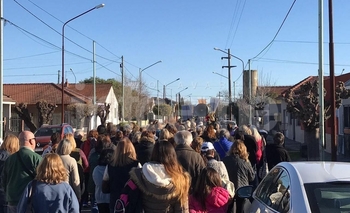 Imagen de la nota: Cientos de fieles le piden trabajo a San Cayetano