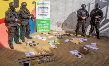 Imagen de la nota: Secuestran droga en 10 allanamientos: 5 aprehendidos