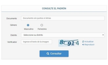 ¿En qué mesa y en qué escuela votás?: Consultá acá el padrón Imagen de la nota: ¿En qué mesa y en qué escuela votás?: Consultá acá el padrón