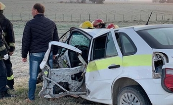 Imagen de la nota: Tres Arroyos: remisero se mató en choque con un camión