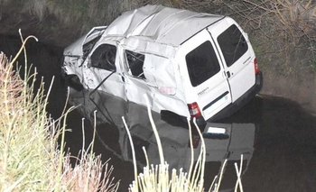 Saladillo: un muerto tras vuelco en la ruta 205 Imagen de la nota: Saladillo: un muerto tras vuelco en la ruta 205