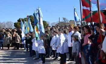 Imagen de la nota: Se realizó el acto por la muerte de San Martín