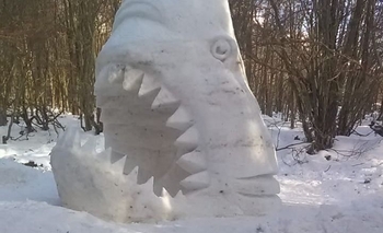 Imagen de la nota: Escultor olavarriense destacó en Festival en Ushuaia