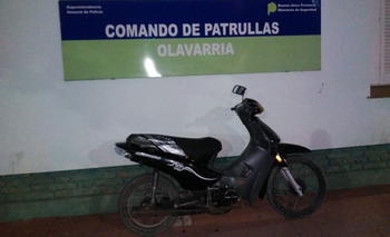 Imagen de la nota: Demorada por andar en una moto robada