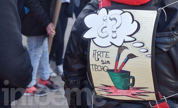 Imagen de la nota: “Arte con techo también es un derecho”