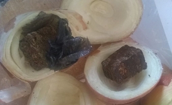 Imagen de la nota: Le envió a su hermano droga escondida adentro de cebollas