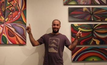 Imagen de la nota: Exhibirán cuadro de artista local en programa de Telefe