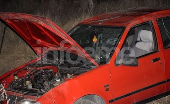 Imagen de la nota:  Violento vuelco en barrio Pickelado