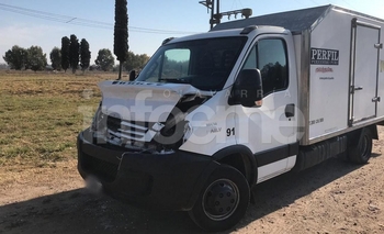 Choque por alcance entre dos camiones en ruta 51 Imagen de la nota: Choque por alcance entre dos camiones en ruta 51