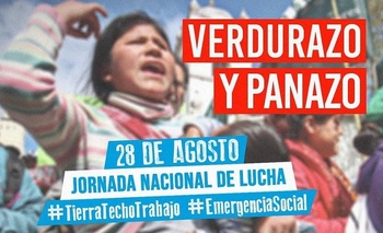 “Verdurazo” y “Panazo”: “Con hambre todo es más triste” Imagen de la nota: “Verdurazo” y “Panazo”: “Con hambre todo es más triste”