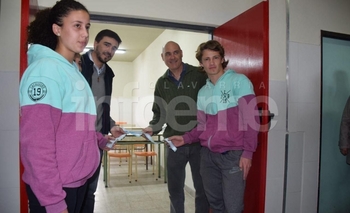 Imagen de la nota: Inauguraron la nueva aula de la Escuela Secundaria Nº 1