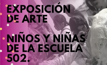 Niños y niñas mostrarán sus obras de arte en la Escuela N° 502 Imagen de la nota: Niños y niñas mostrarán sus obras de arte en la Escuela N° 502
