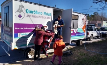 Imagen de la nota: El Quirófano Veterinario Móvil estará en el barrio Facundo Quiroga II